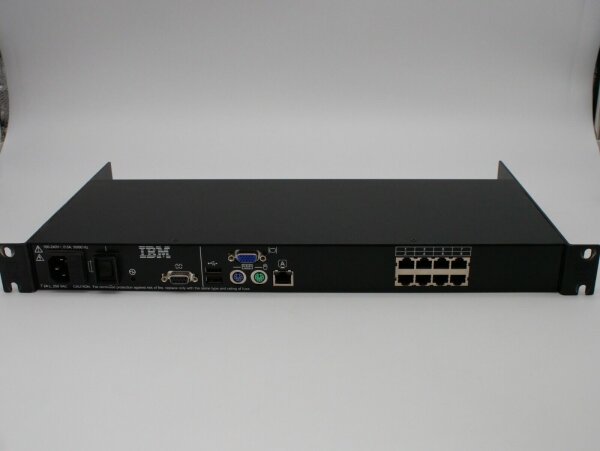 IBM 41Y9310 KVM Switch inkl. Rackmount