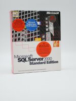 Microsoft SQL Server 2000 Standard - 5 Clients - Deutsch - Artikel: X08-18981 DE