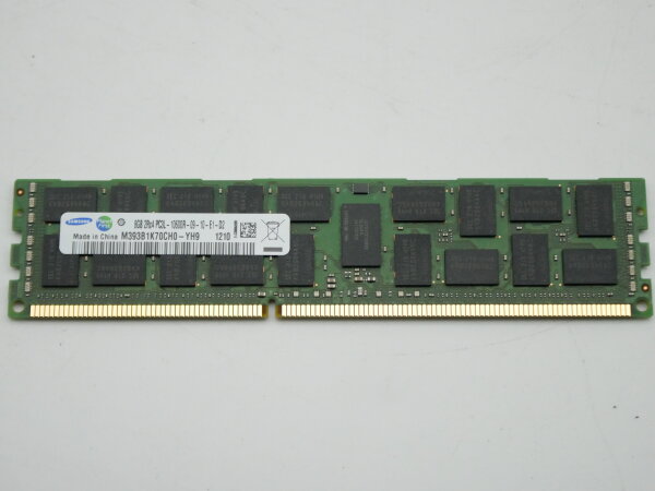 Samsung 8GB 2Rx4 PC3L-10600R-09-10-E1-D2 Server RAM